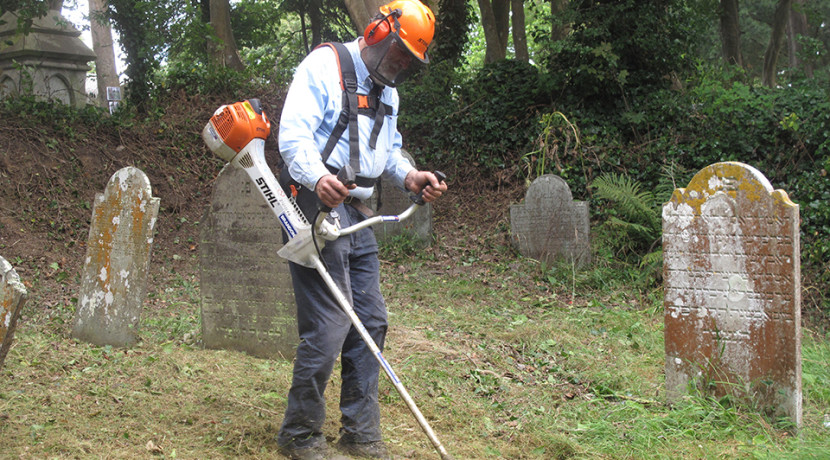 Falmouth Cemetery Clearance