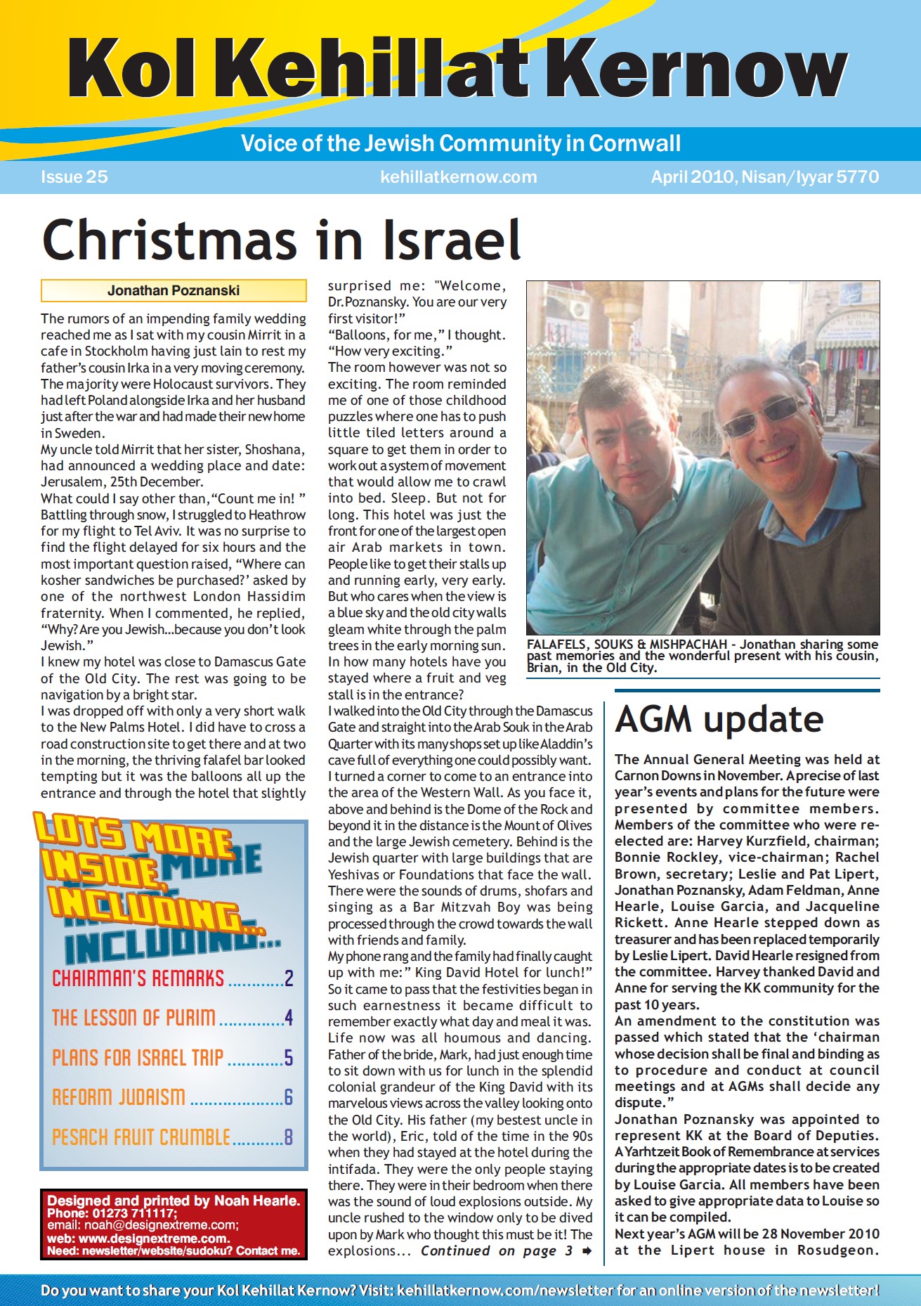 Newsletter cover