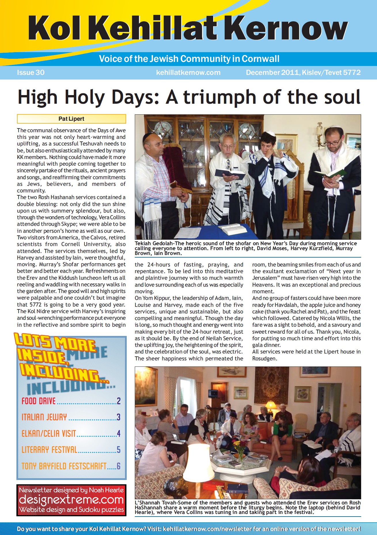 Newsletter cover
