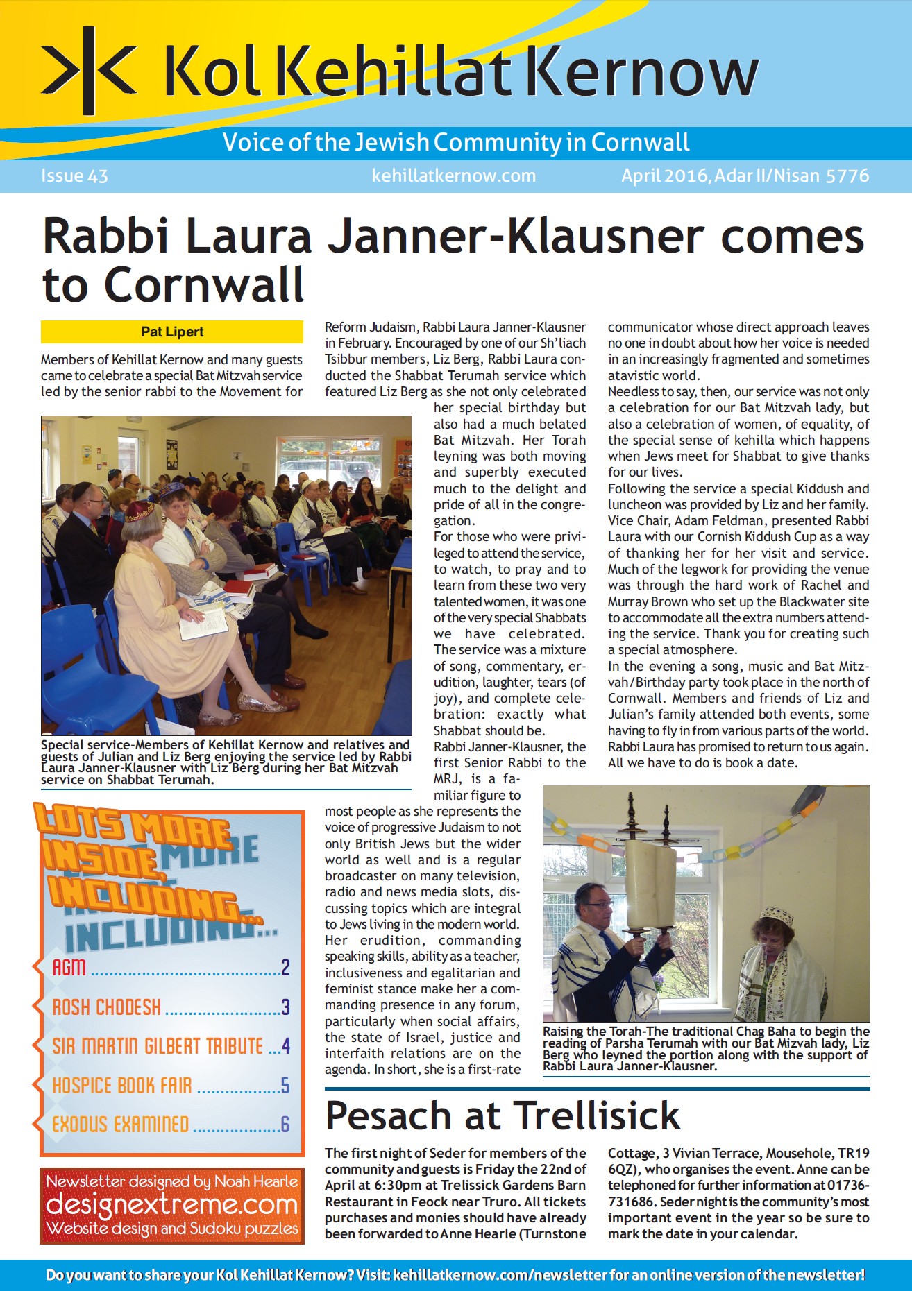Newsletter cover
