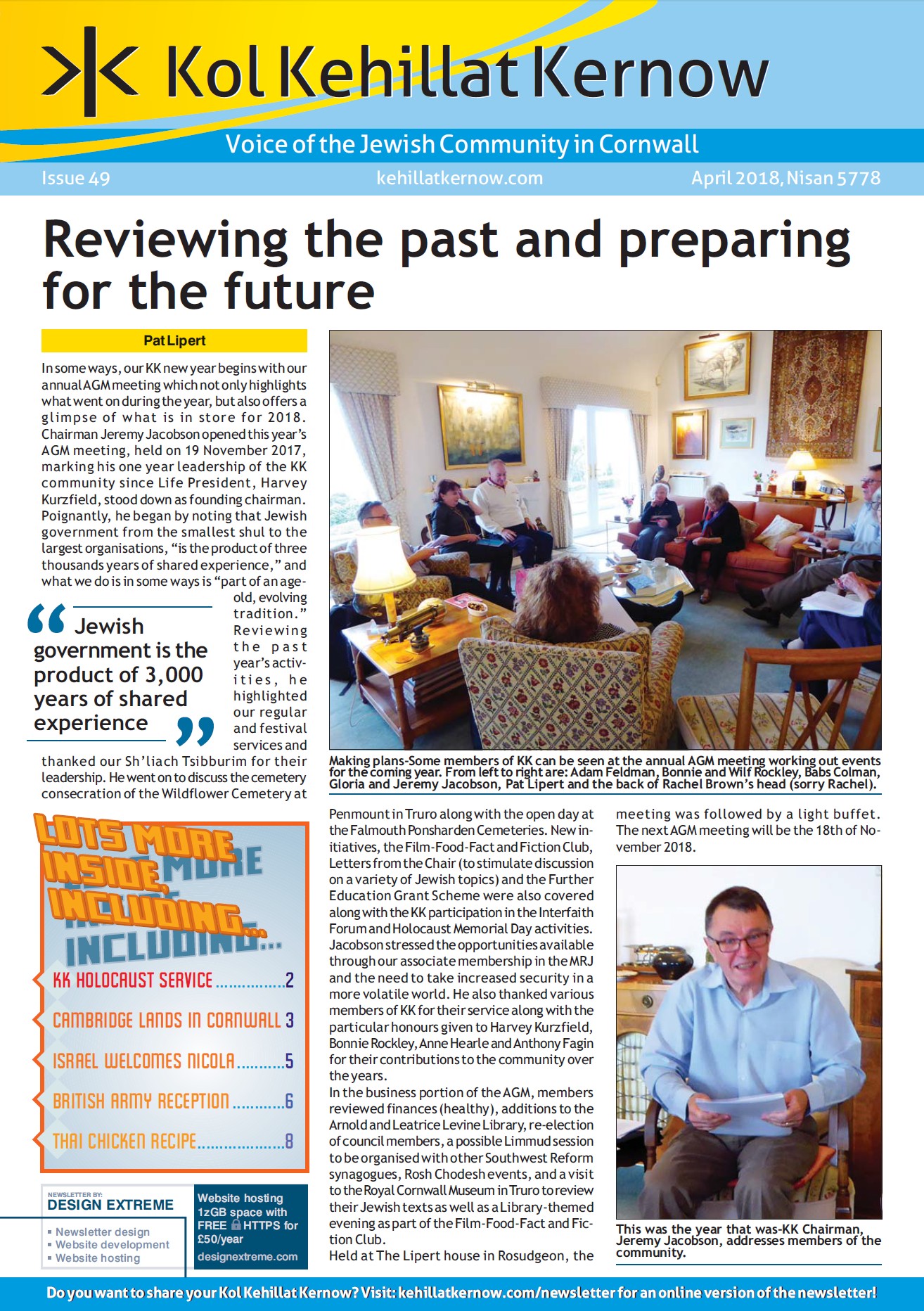 Newsletter cover