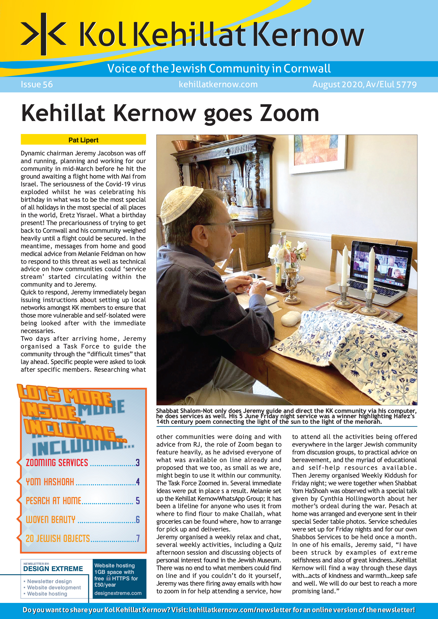 Newsletter cover