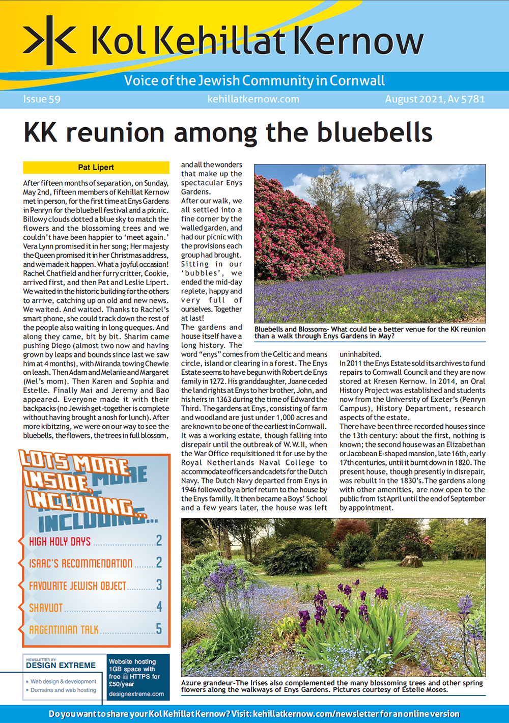 Newsletter cover