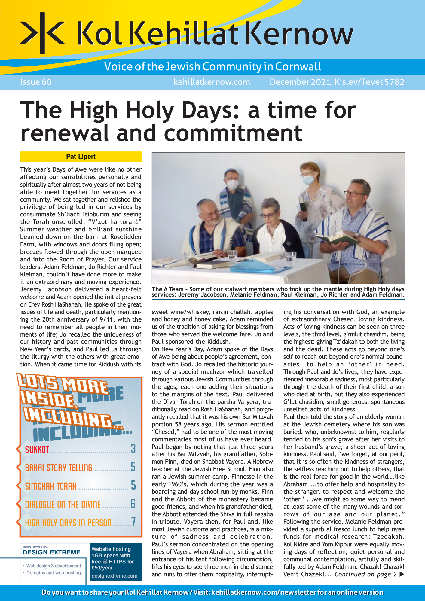 Newsletter cover