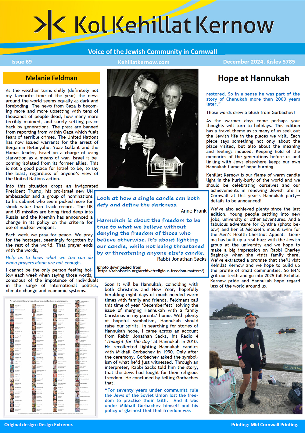 Newsletter cover